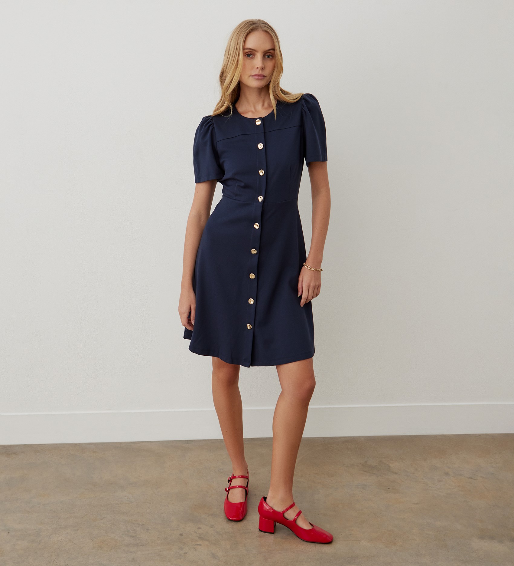 Paloma Navy Dress Finery London