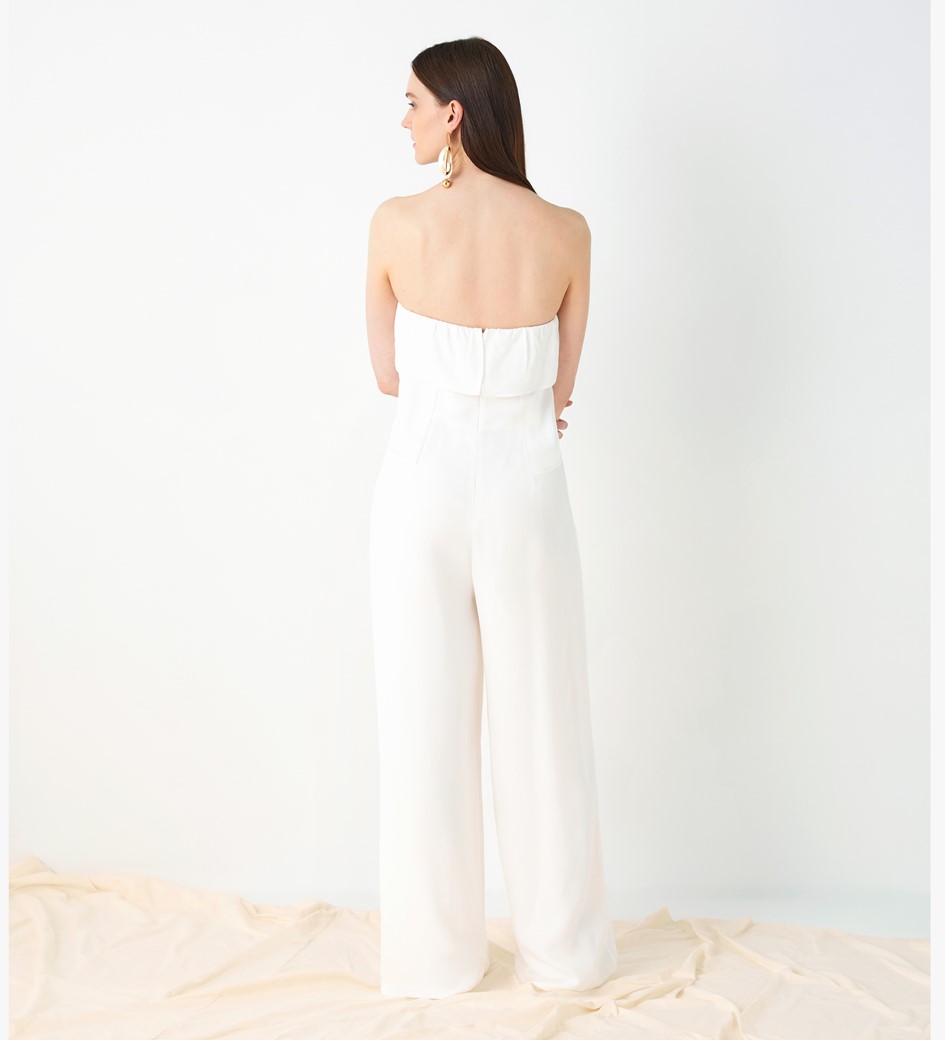 ever new strapless jumpsuit