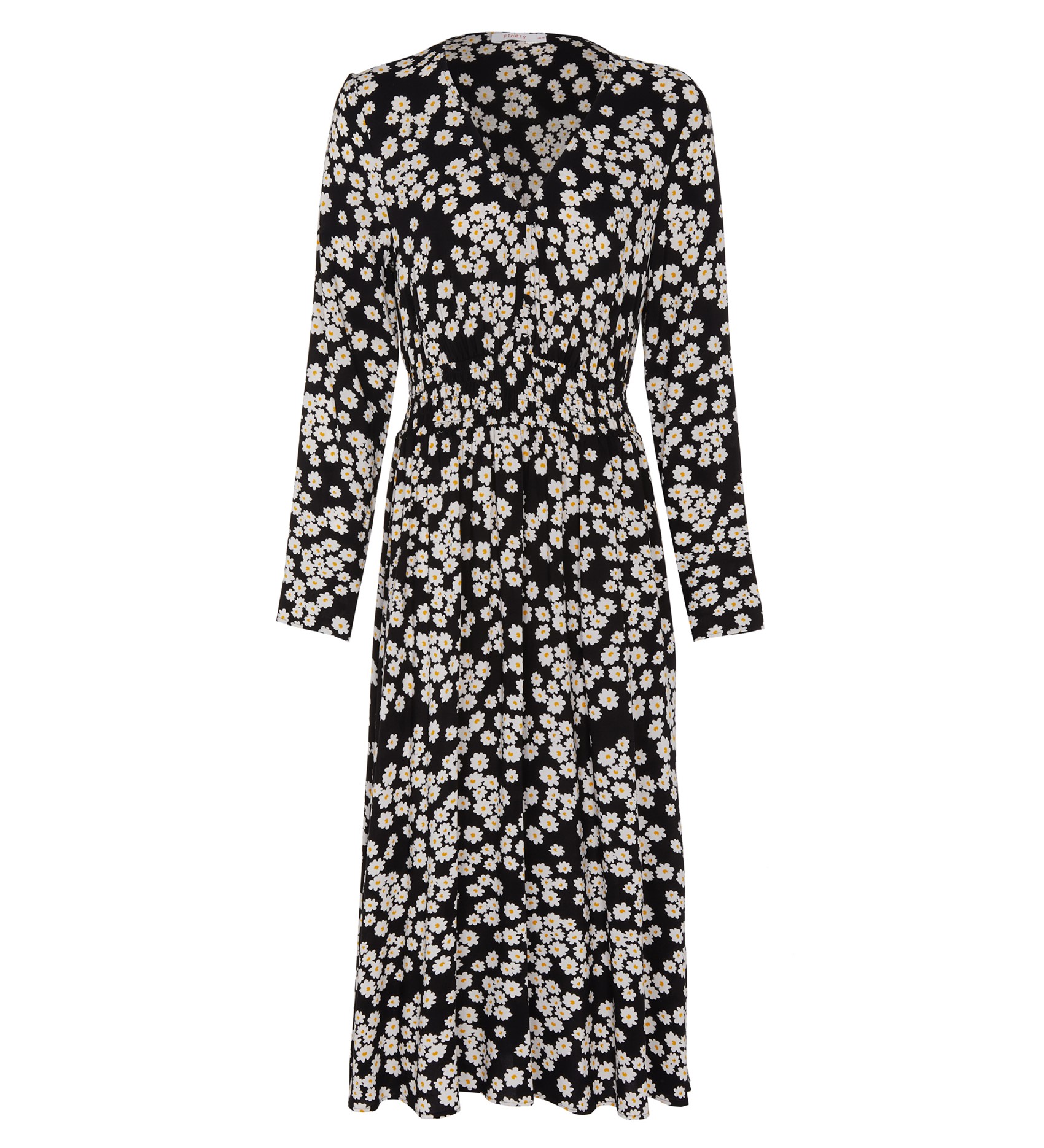 Midi Daises Dress | Long Sleeves | Finery London