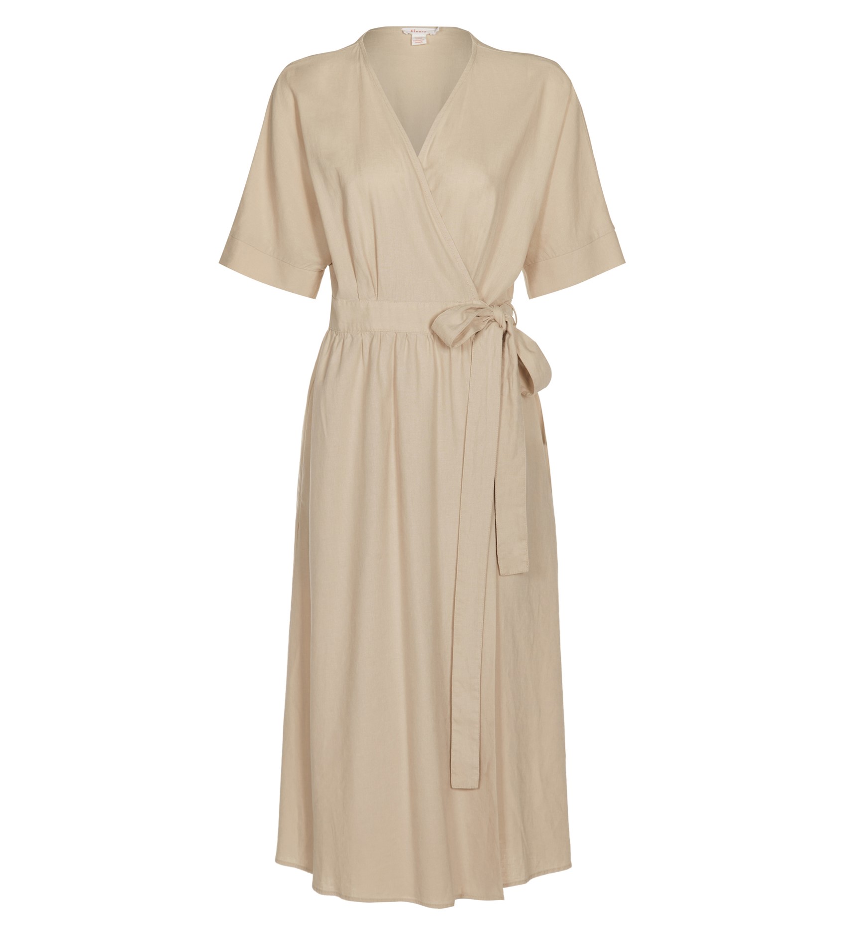 Midi Stone Wrap Dress | Short Sleeves | Finery London