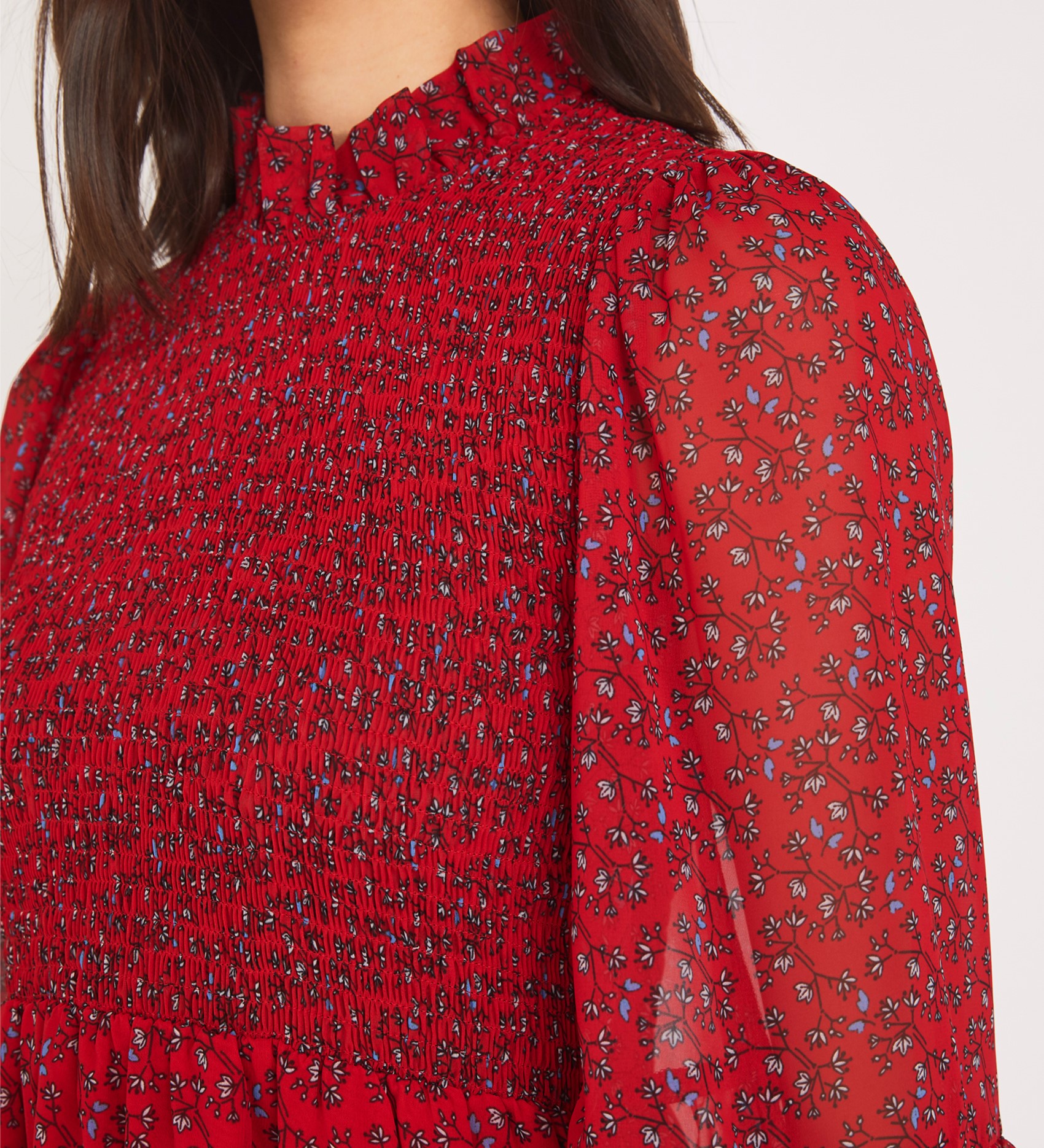 midi-leafy-red-dress-short-sleeves-finery-london