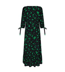 Alena Midi Green Daisy Dress