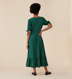 Ruby Midi Green Dress
