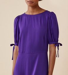 Ruby Midi Purple Dress