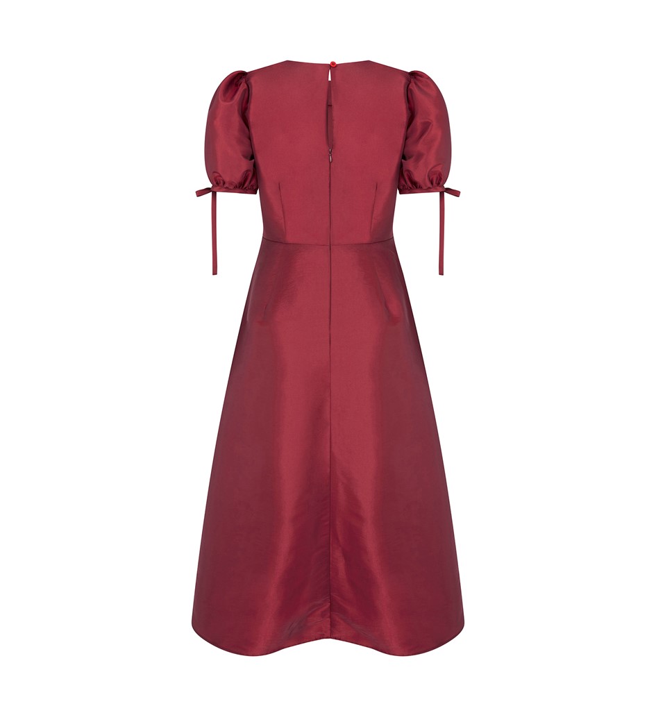 Mika Midi Red Dress