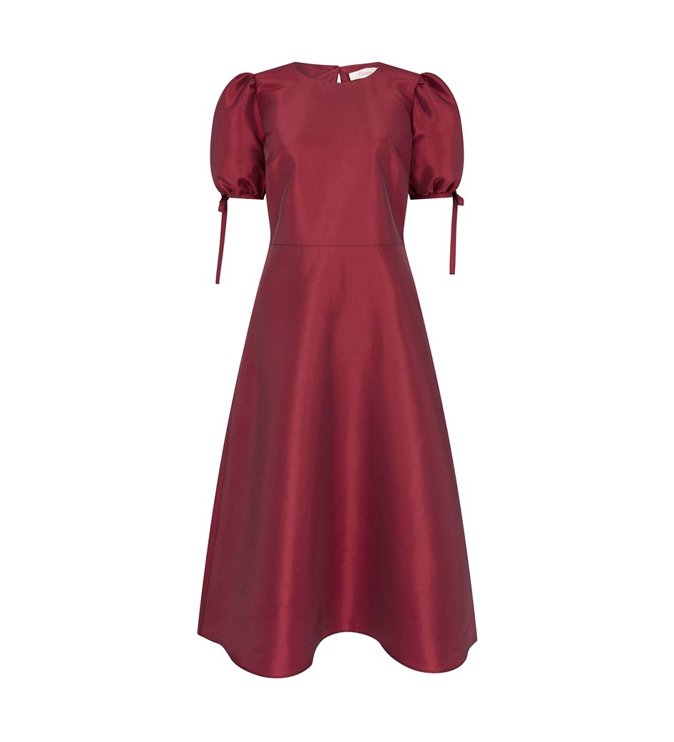 Mika Midi Red Dress