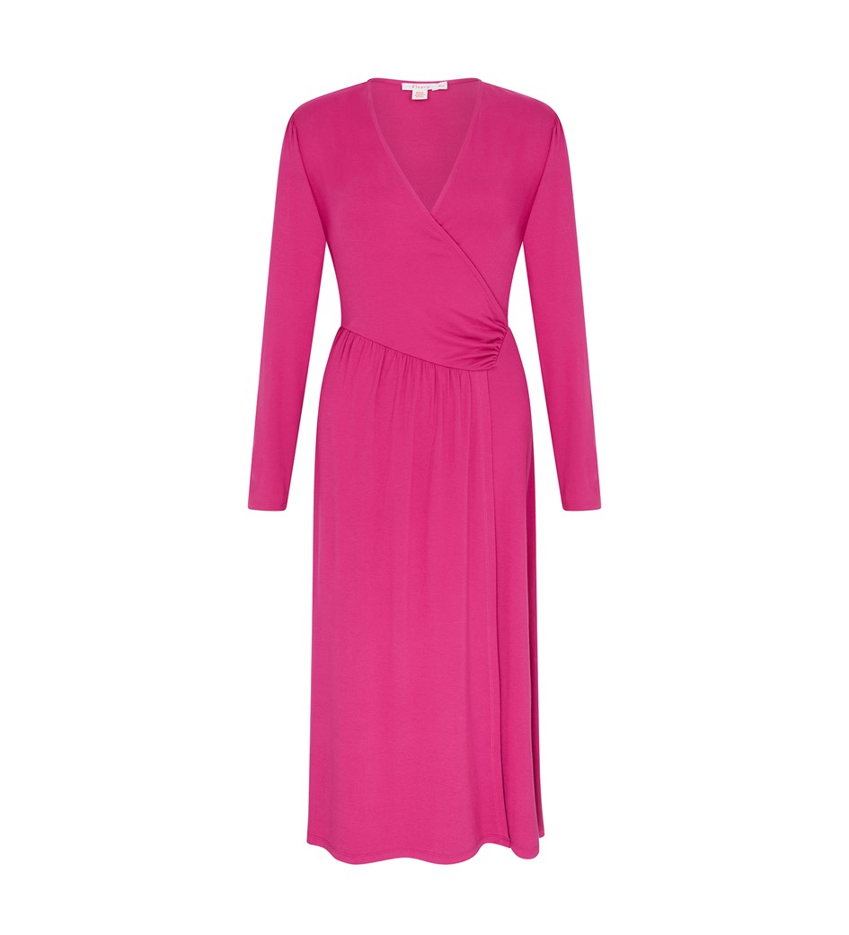 Niamh Midi Jersey Pink Dress