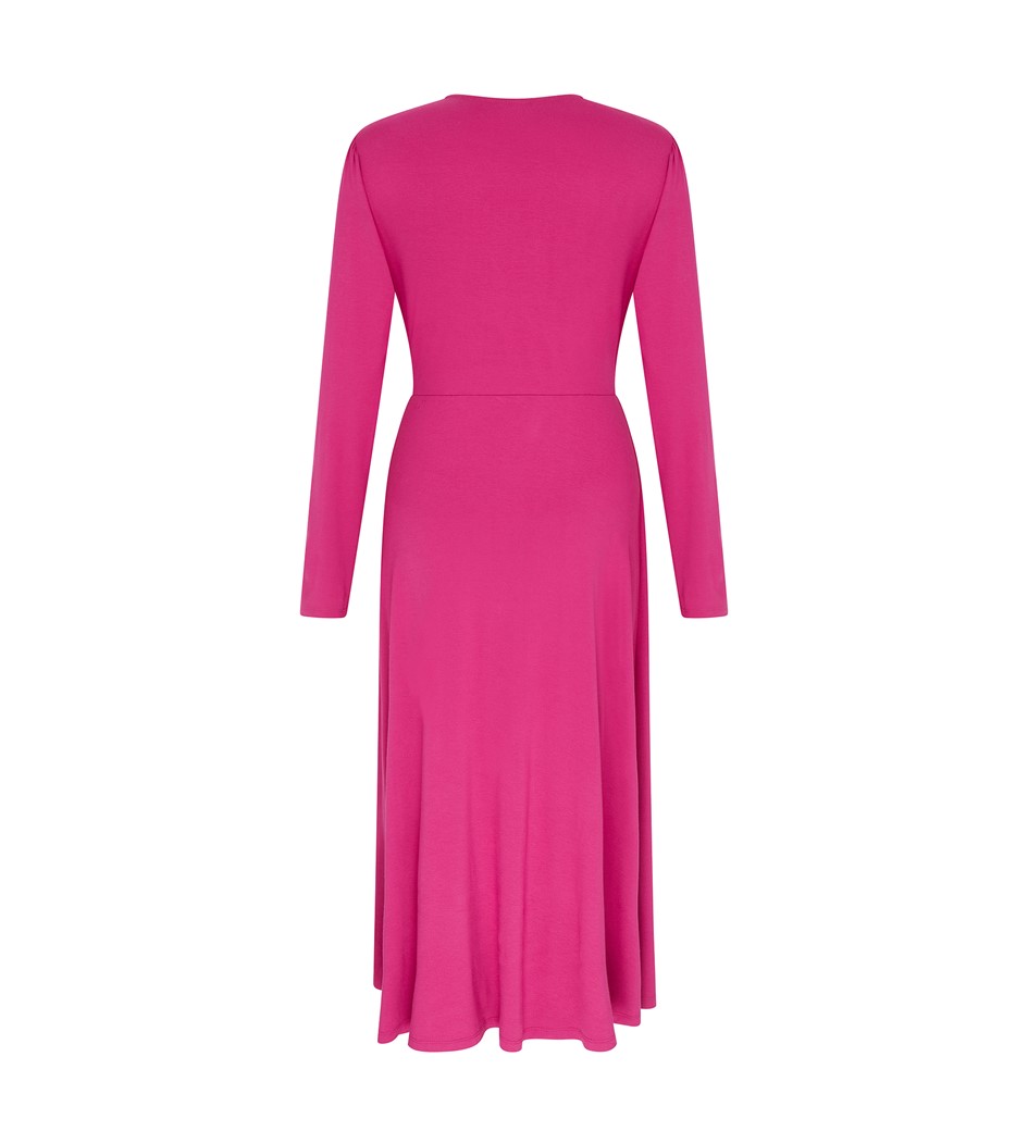 Niamh Midi Jersey Pink Dress