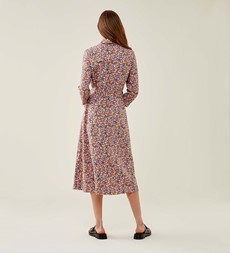 Dionne Pink Rose Midi Dress