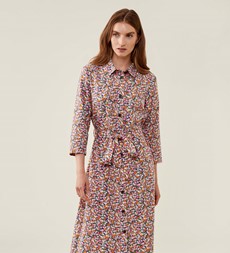 Dionne Pink Rose Midi Dress