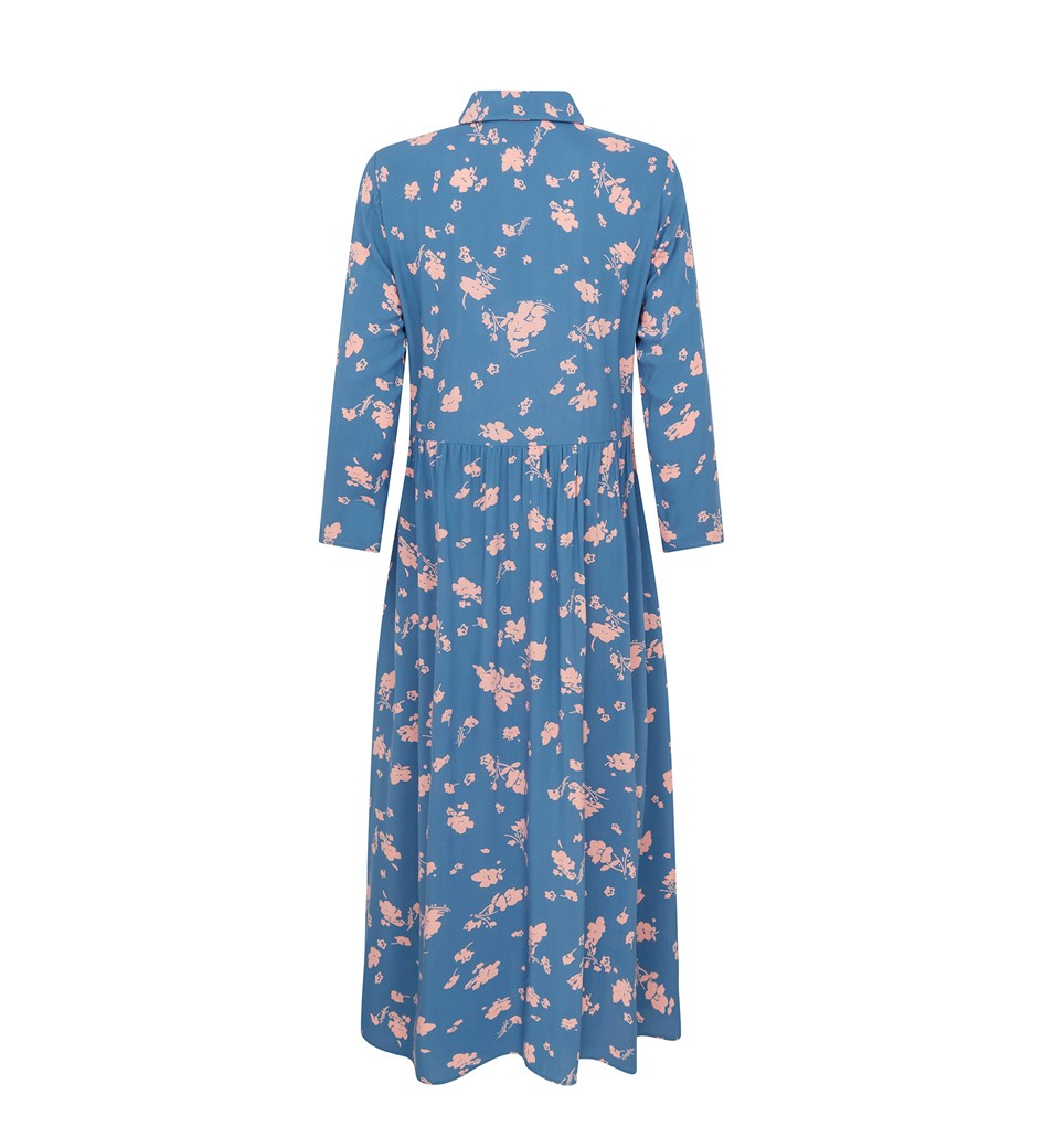 Mabel Blue Midi Dress       LENZING™ ECOVERO™