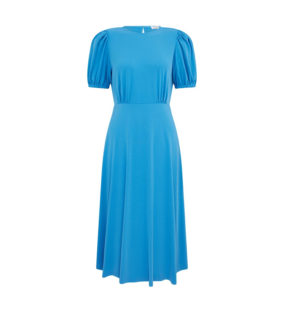 Mya Midi Jersey Sky Blue Dress