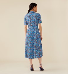 Sage Blue Midi Dress             LENZING™ ECOVERO™