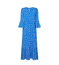 Cira Midi Ecovero Blue Buttercup Dress