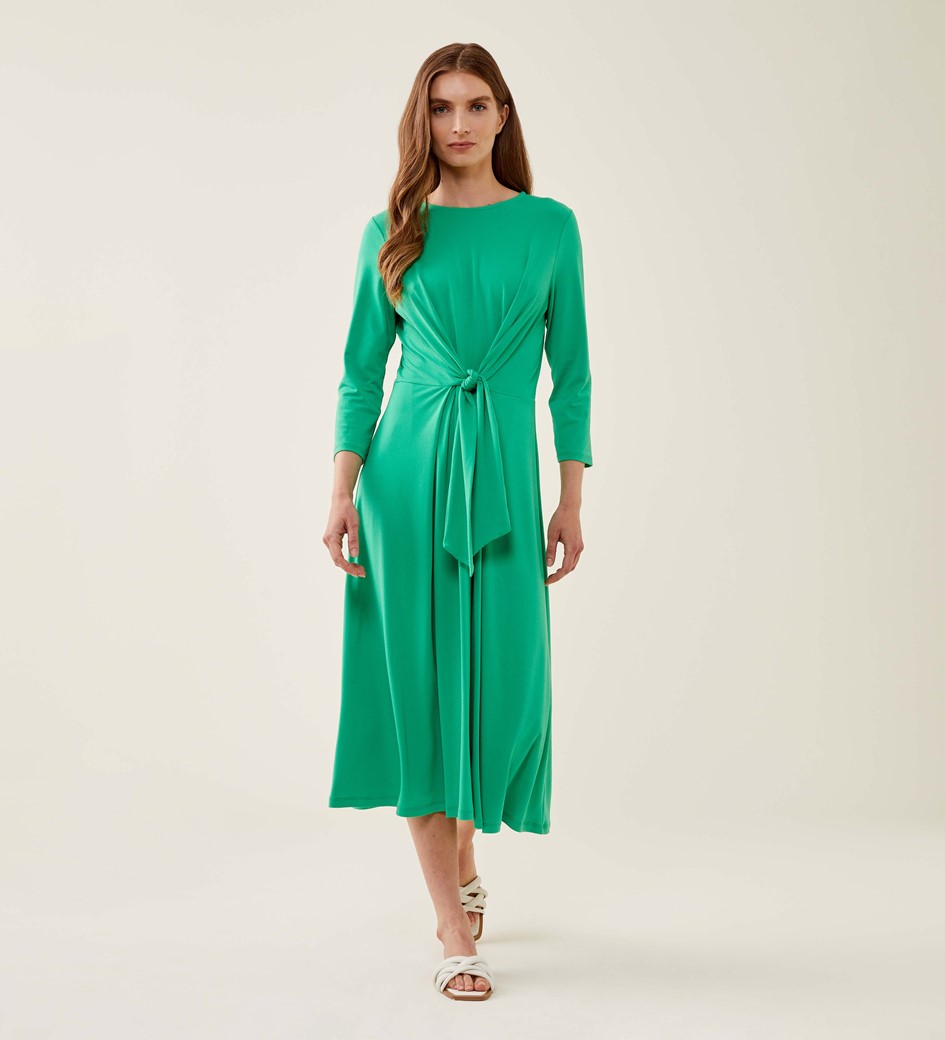 Vania Green Midi Dress