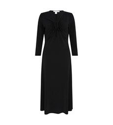 Hessa Black Midi Dress