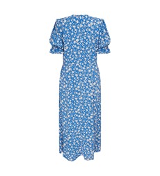 Mela Midi Blue Dress          LENZING™ ECOVERO™ 