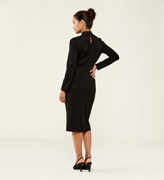 Gemma Ponte Jersey Black Dress