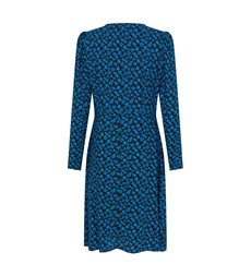 Paula Blue Floral Midi Dress                                            LENZING™ ECOVERO™