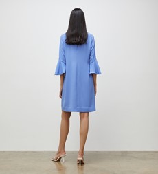 Izzy Mid Blue Knee Length Dress