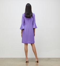 Izzy Purple Knee Length Dress
