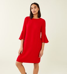 Izzy Jersey Crepe Knee Length Dress