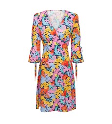 Adalira Navy Meadow Mini Dress