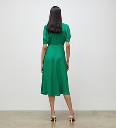 Ulrica Green Midi Dress