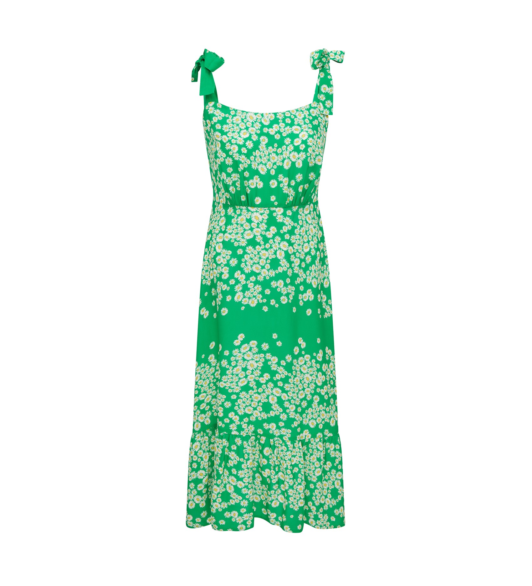 Indica Green Scatter Midi Dress