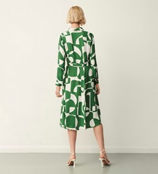 Vanessa Green Geo Midi Dress