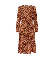 Theo Leopard Print Dress