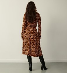 Theo Leopard Print Dress