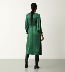 Florian Green Midi Dress