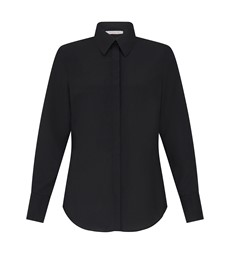 Starla Seville Crepe Black Shirt