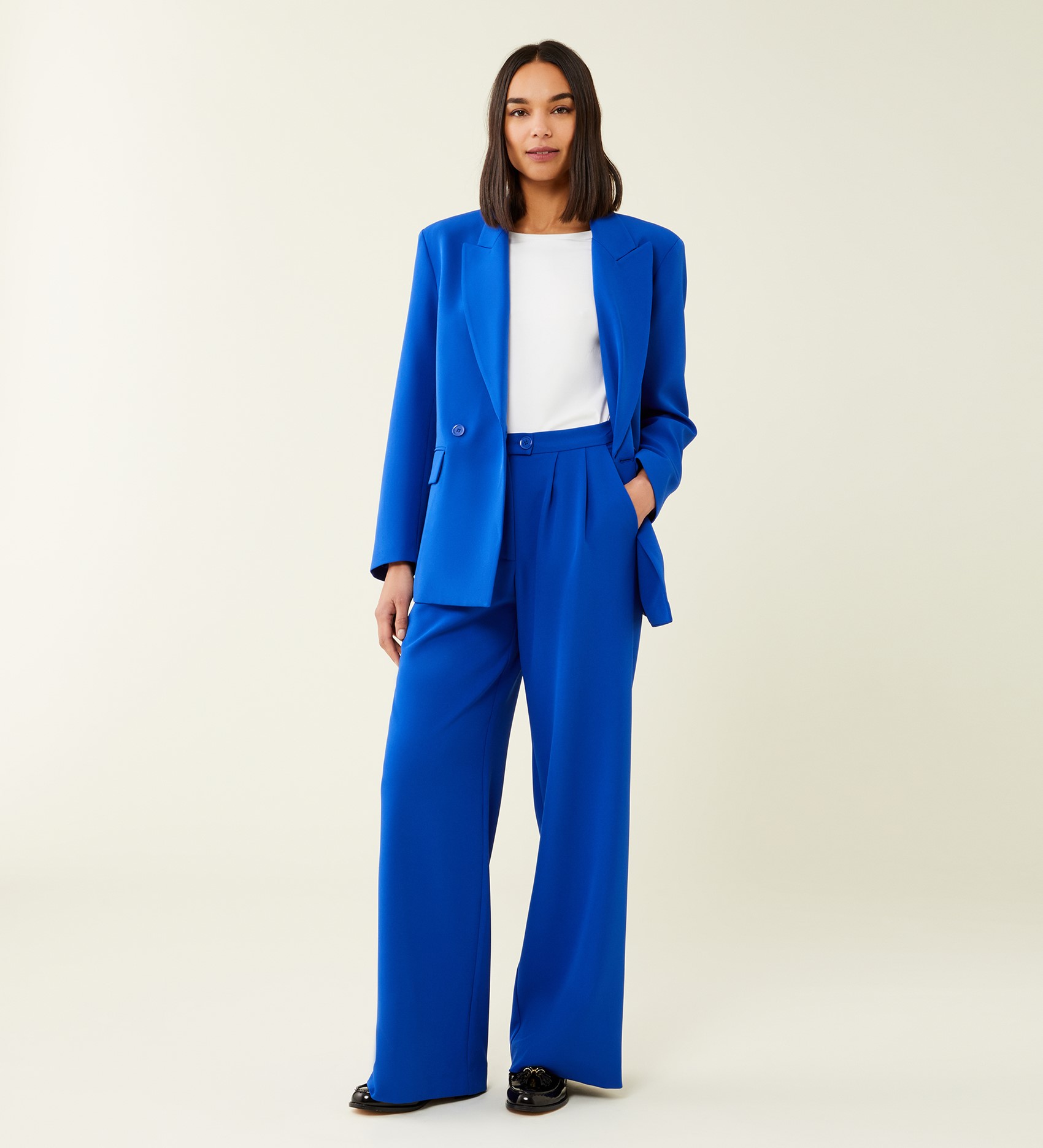 Maeve Cobalt Blue Blazer Finery London