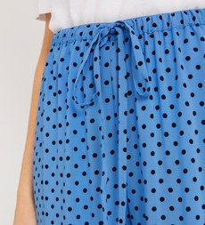 Natalya Blue Spot Trouser