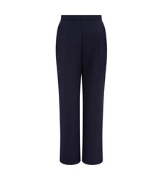 Maddie Cotton Rich Navy Trousers