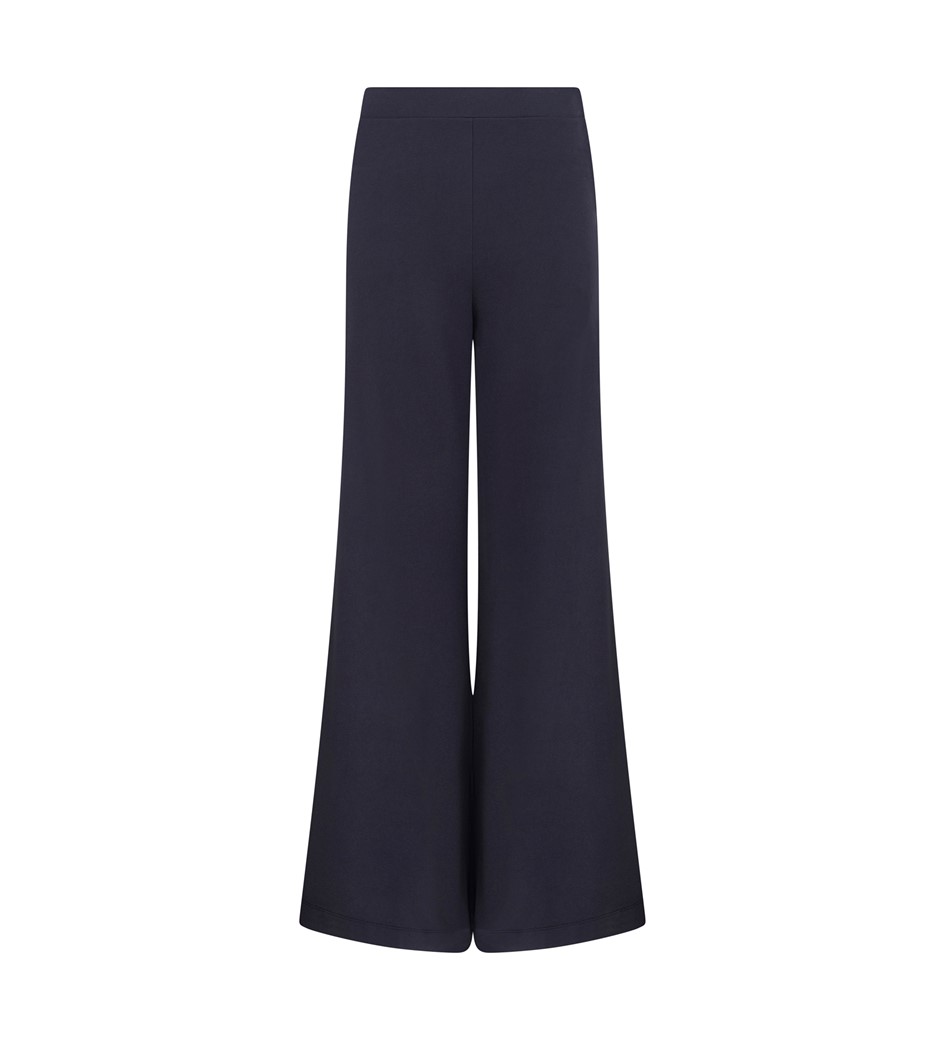 Reyna Navy Ponte Jersey Trouser | Finery London