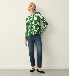 Maddison Green Geo Blouse
