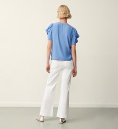 Jan Light Blue Blouse