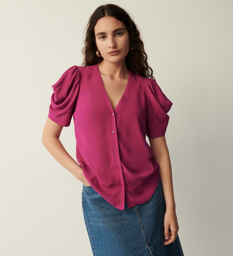 Jan Pink Blouse