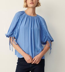 Lucy Light Blue Blouse