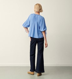 Lucy Light Blue Blouse