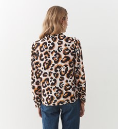 Maisie Leopard Print Blouse