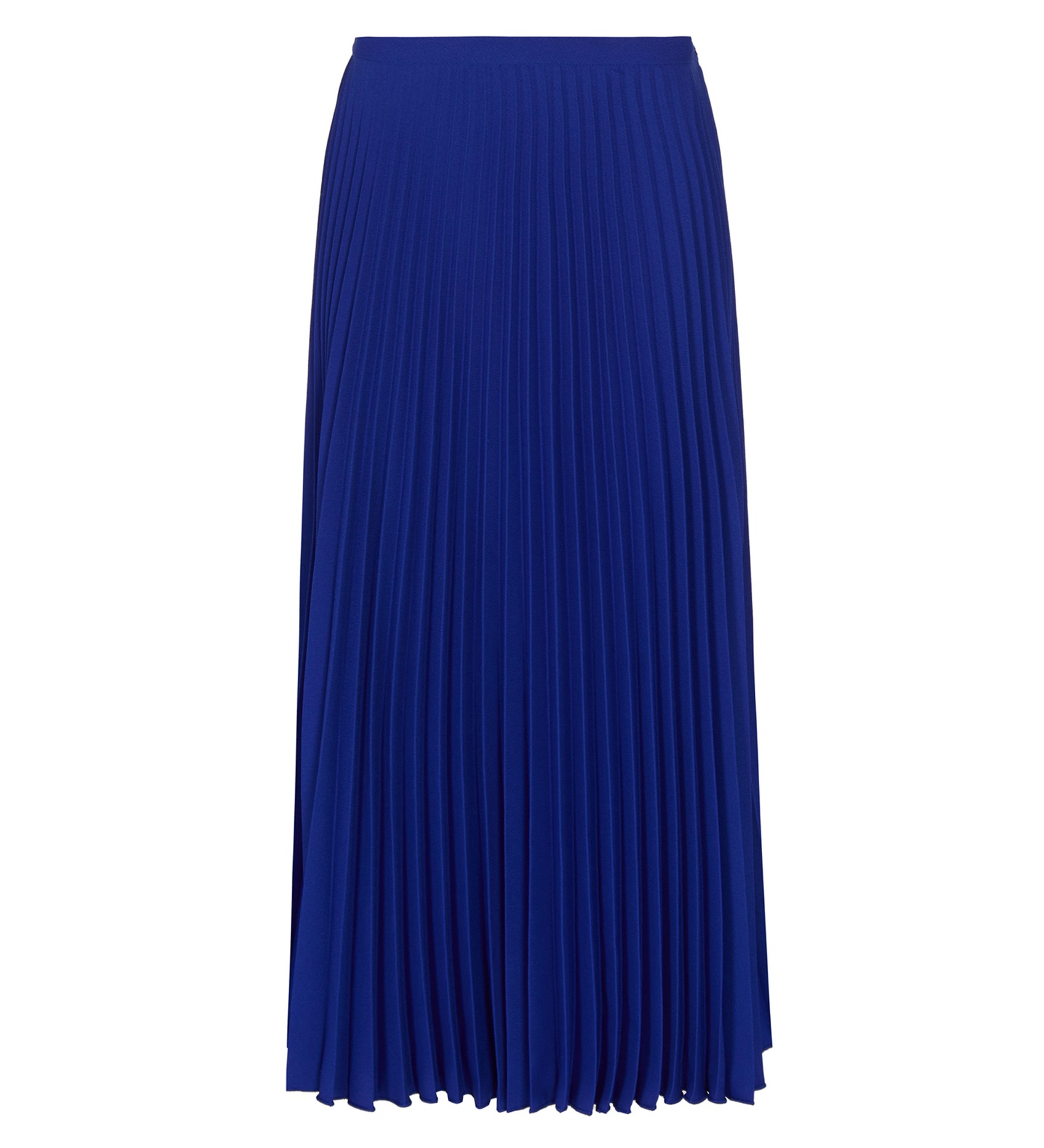 Plain Cobalt Blue Skirt | Finery London