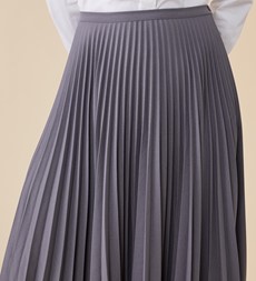 Lottie Midi Grey Skirt