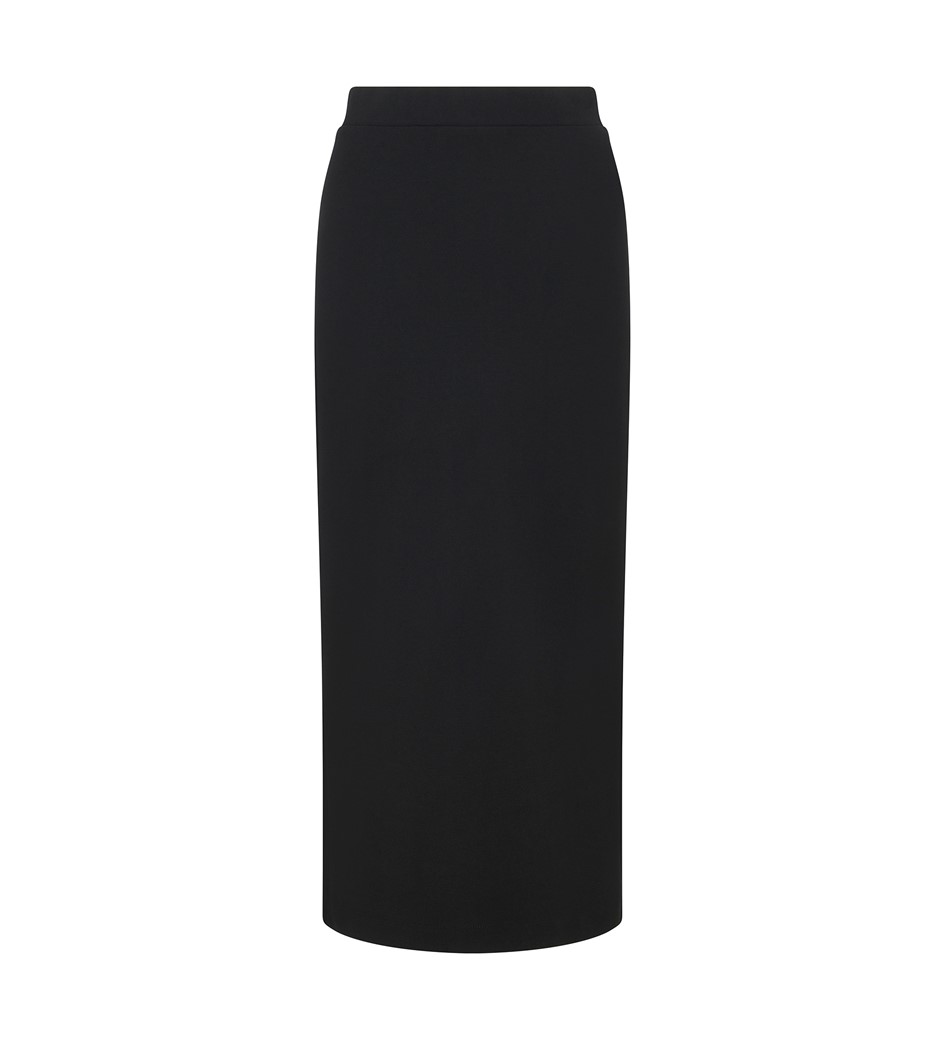 Ives Ponte Jersey Black Skirt