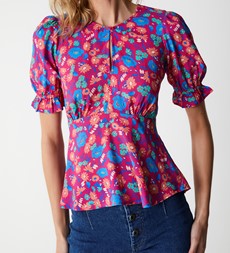 Flick Pink Botanics Top