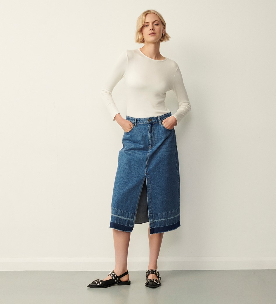 Sandy Ivory Long Sleeve Top