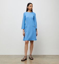 Leilani Blue Knee Length Dress